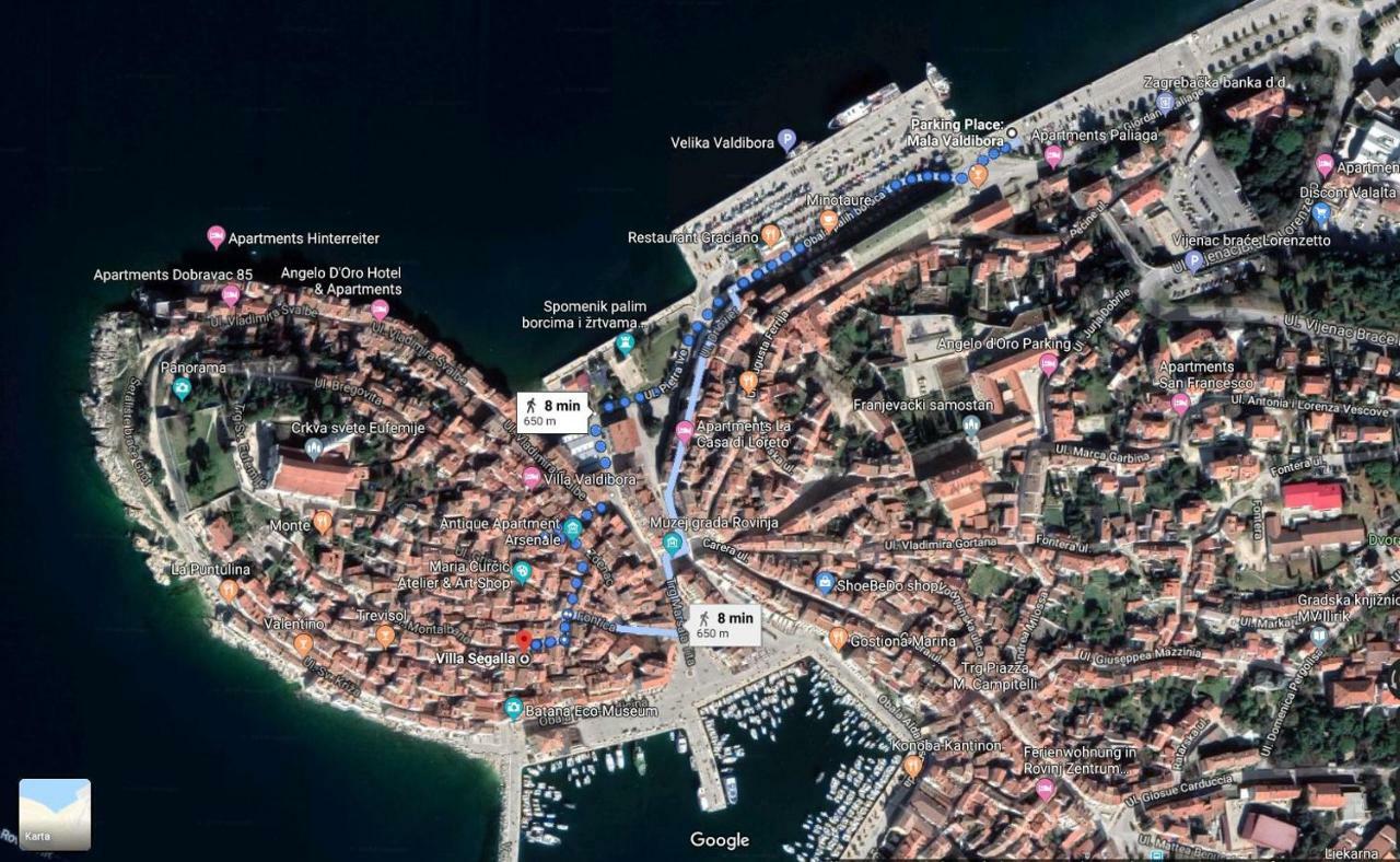 Villa Segalla Rovinj Ngoại thất bức ảnh